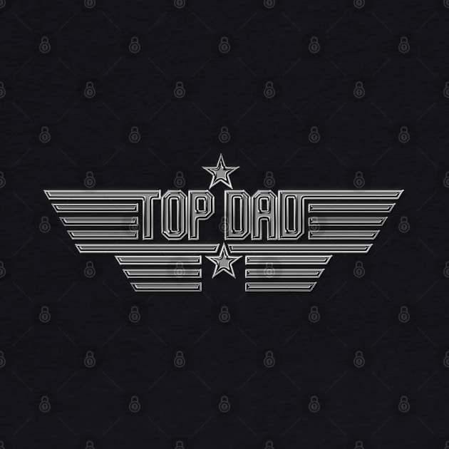Top Dad Top Gun Logo by Angel arts